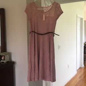 Pink Blush Maternity dress NWT size small